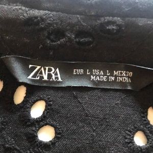 Zara long sleeve blouse